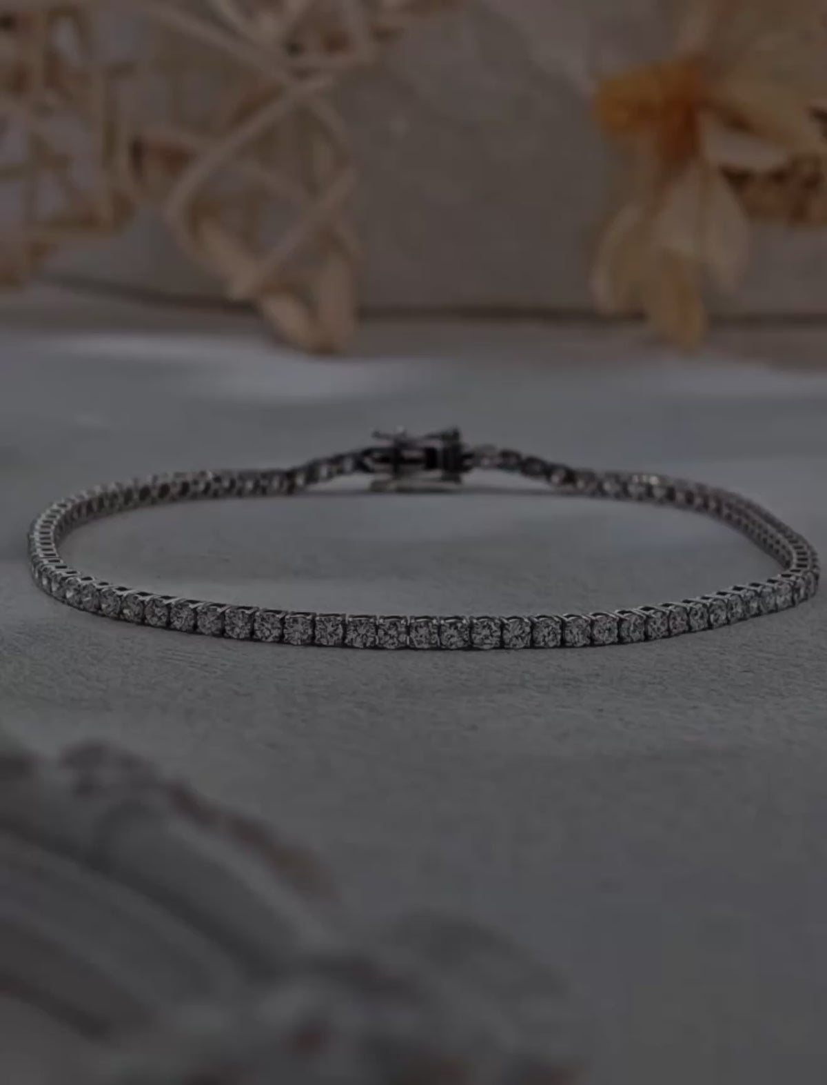 4.34 ct Lab-Grown Diamond Tennis Bracelet | IGI Certified | 10K White Gold